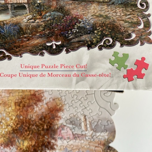 [ Borders 750 Piece Unique Cut Jigsaw Puzzle with Decorative Border ] - Picture 3 of 6